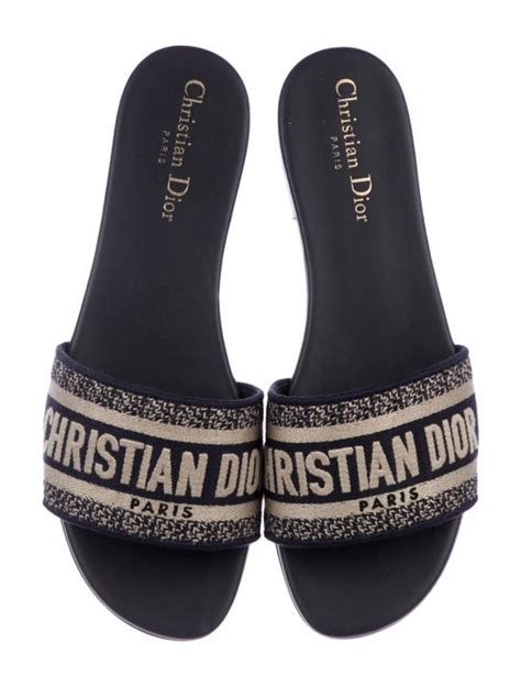 dior sliders black|christian Dior slides.